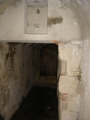 Forte Casa Ratti - Passaggio interno della caponiera