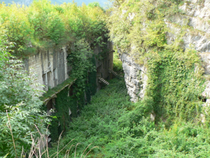 Forte Tagliata Scala e Fontanelle - Il cortile del forte