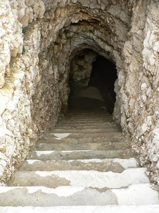 Forte Verena - gallerie di collegamento