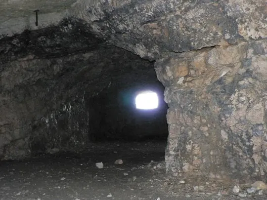 Bocchetta Portule - In grotta