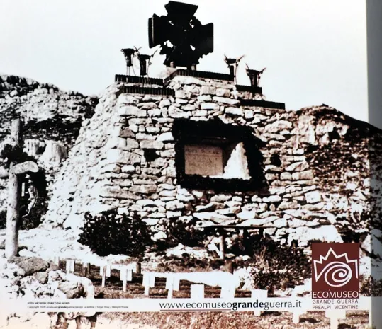 Foto storica - cimitero del Cuvolin