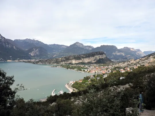 Panorama verso Riva del Garda