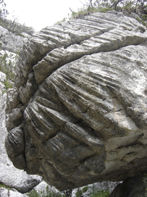 Castelloni di S.Marco - Particolari delle rocce