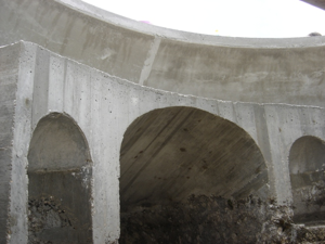 Forte Campolongo - Posto cupola in ricostruzione