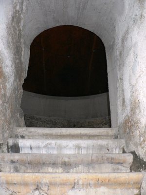 Forte Campolongo - salita verso la cupola