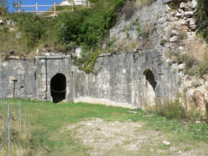 Forte Corbin - Angolo di raccordo gallerie
