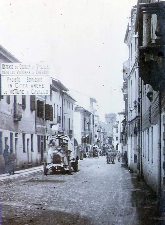 Marostica 1918 - Via XX Settembre ora Corso Mazzini