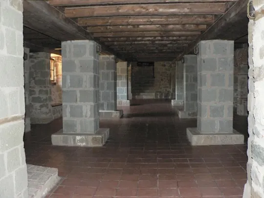Meteora - Sala interna di Aghia Triada