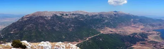 Monte Ivan - Panorama del Monte Secco