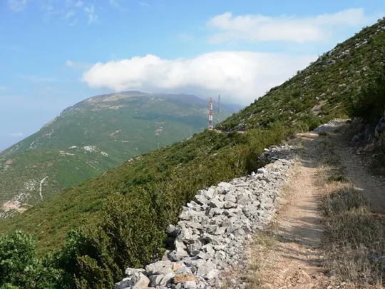 Monte Ivan - Strada carreggiabile verso i ripetitori