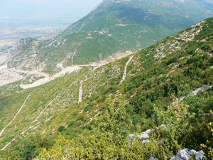 Monte Ivan - Il sentiero percorso