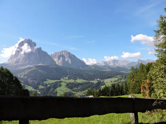 Panorama dal sentiero degli Scoiattoli