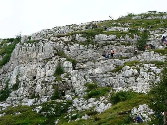 Monte Ortigara - Sentiero di ritorno da quota 2003 al baito Ortigara