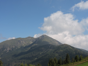 Panarotta - Fravort - vista verso monte Fravort
