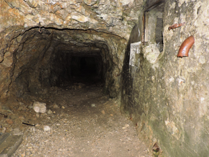 Pasubio - Cogolo Alto, cisterna in galleria