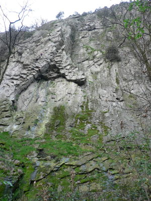 Rocca Pendice - Versante roccioso