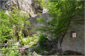 La parte bassa del Castello di Salorno