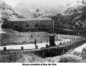 Forte Bus de Vela in una foto storica