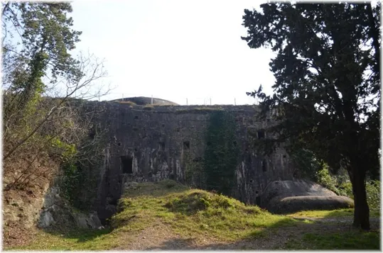 Forte Garda - l'ingresso del forte
