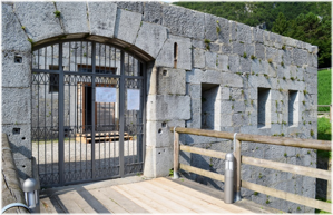Forte Larino - Il cancello d