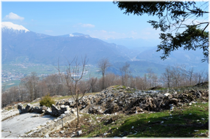 Forte Tombio - Panoramica su Riva del Garda