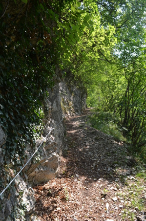 Fortificazioni Chiesa San Lorenzo - Il sentiero