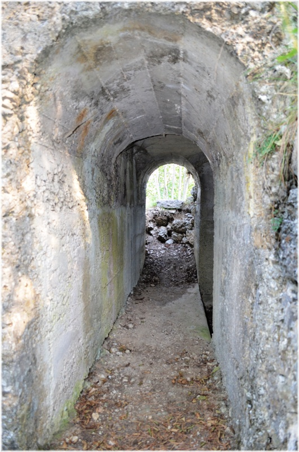 Fortificazioni Sorasass - corridoio di collegamento