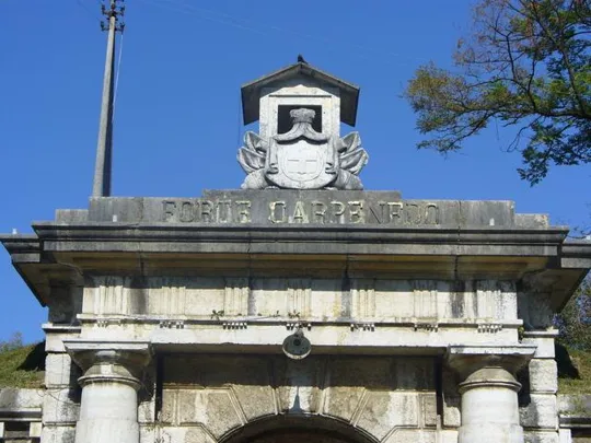Forte Carpenedo - portale d'ingresso