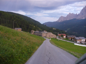 Werk Mitterberg- Vista verso Passo Monte Croce di Comelico