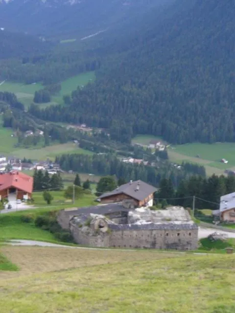 Werk Mitterberg - Vista verso l'imbocco della Val Fiscalina