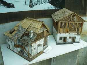 Museo delle Nuvole - Riproduzioni di case Walser