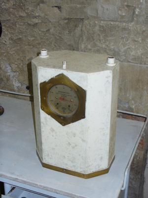 Museo Gazzera - Lo spirometro. Misura la capacità polmonare