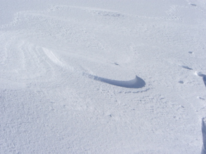 Rifugio Scarpa - Disegni di neve