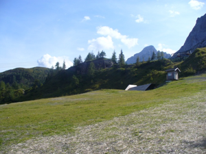 - Passo Monte Croce Comelico - La postazione vista dalla pista di sci